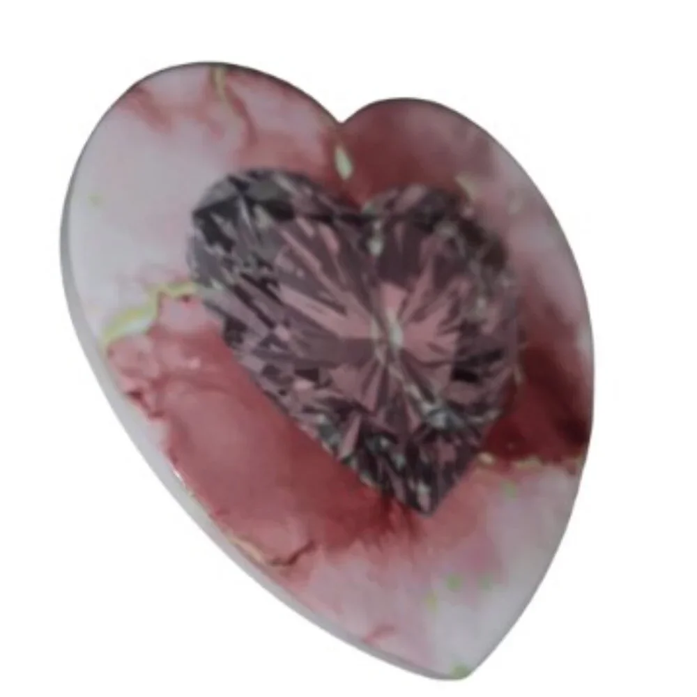 Handmade heart shaped